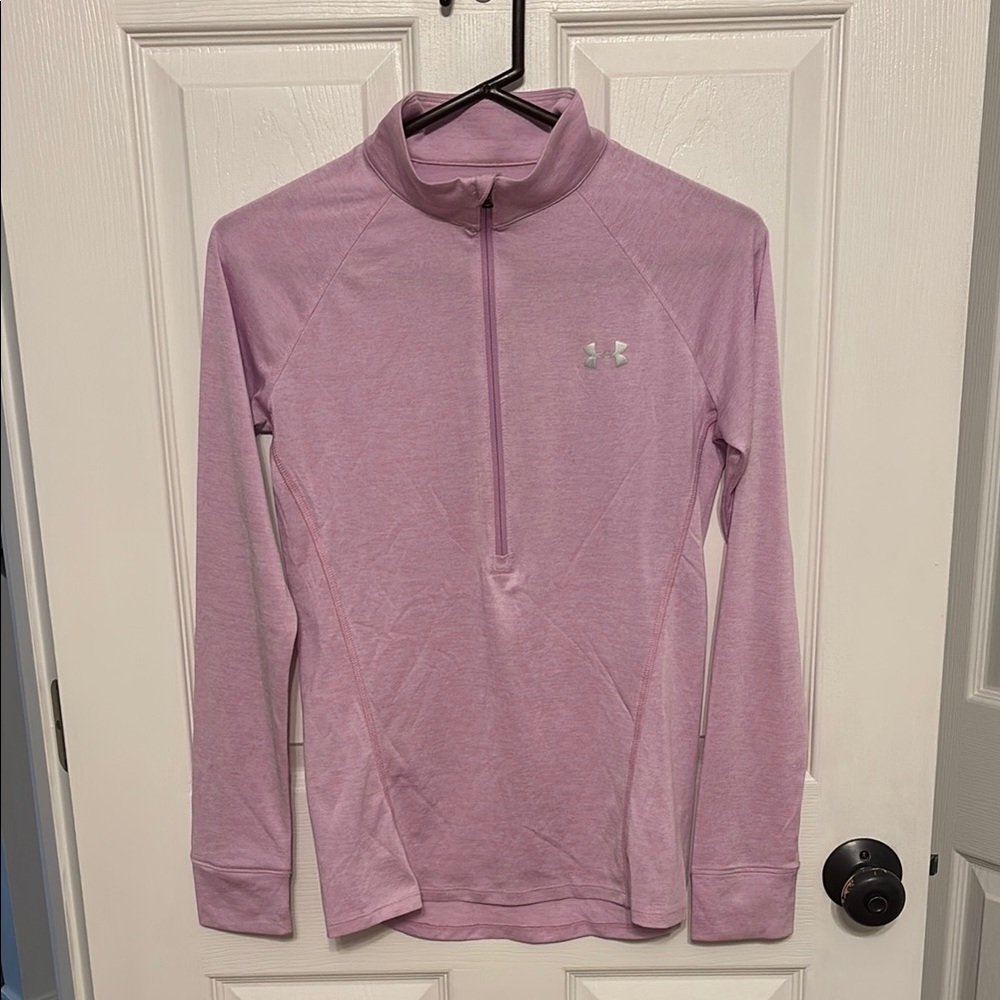 Under Armour Light Purple Quarter-Zip Pullover